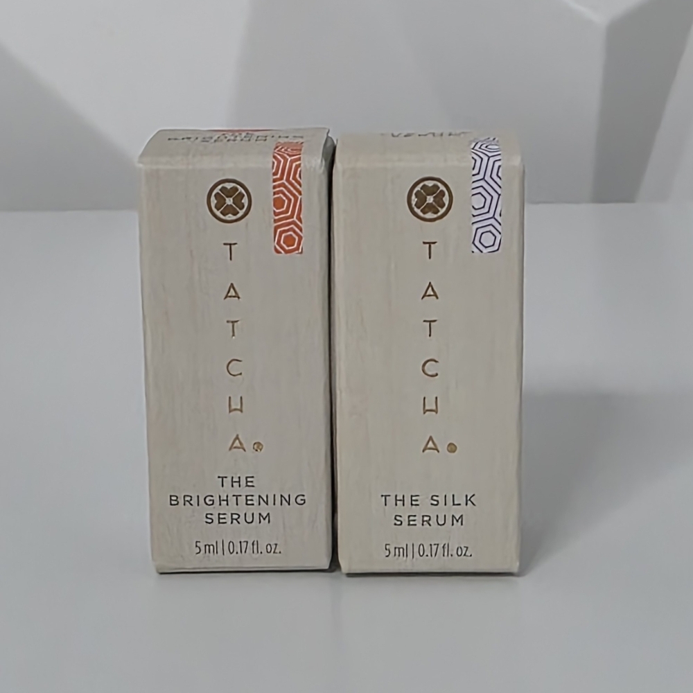 NIB Tatcha Brightening and Silk Serum Duo - Picture 1 of 2